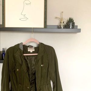 Merona Forest Green Water Resistant Jacket